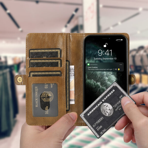 Apple Handyhülle PU Einfach Einfarbig – Bild 2