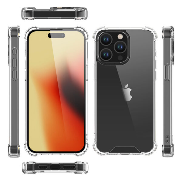 Apple Plastik Handyhülle Einfach Transparent